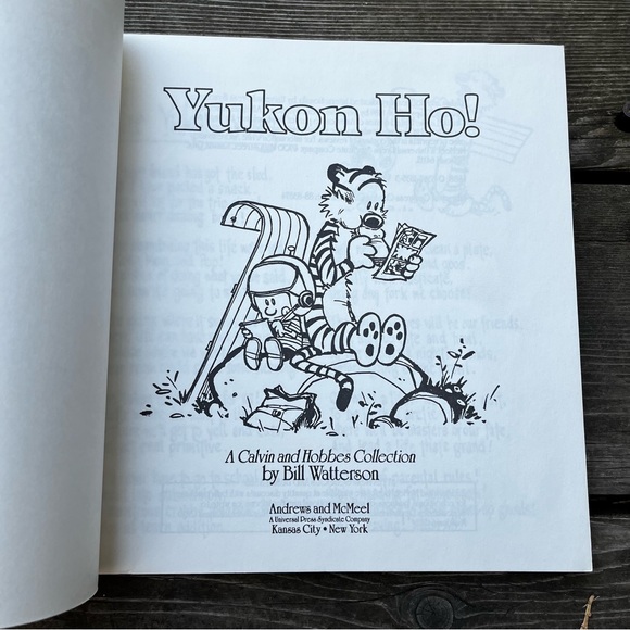 Calvin & Hobbes 3 Book Vintage Collection By Bill Watterson - Picture 7 of 16